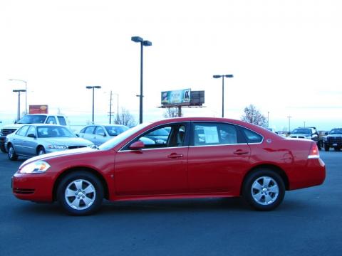 Victory Red Chevrolet Impala LT.  Click to enlarge.