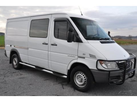 Arctic White Dodge Sprinter Van 2500 Cargo.  Click to enlarge.