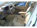  2008 BMW 7 Series Beige Interior #6