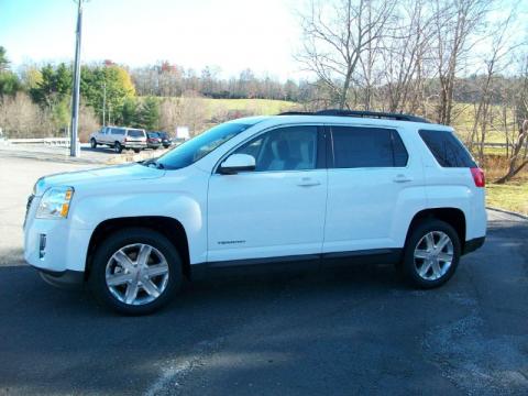 Gmc Terrain 2011 Interior. Olympic White 2011 GMC Terrain