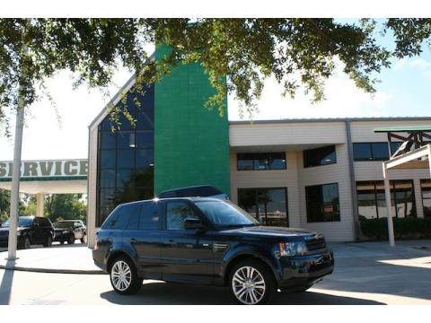 Baltic Blue Land Rover Range Rover Sport HSE LUX.  Click to enlarge.