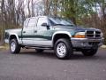 Front 3/4 View of 2001 Dodge Dakota SLT Quad Cab 4x4 #9