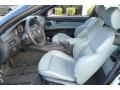  2008 BMW M3 Silver Novillo Leather Interior #7