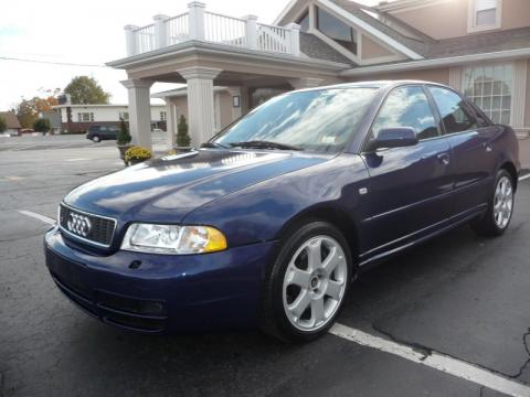 2001 Audi S4 Interior. Santorin Blue 2001 Audi S4