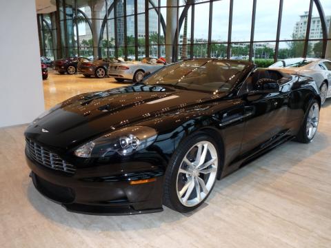 Aston Martin Dbs Volante 2011. Jet Black 2011 Aston Martin