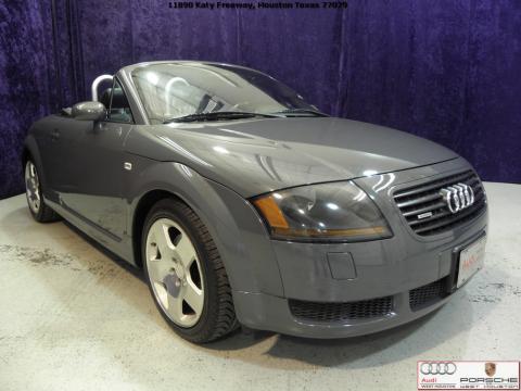 Nimbus Grey Pearl Effect Audi TT 1.8T quattro Roadster.  Click to enlarge.