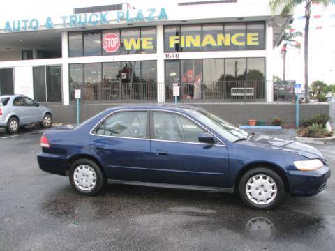 Eternal Blue Pearl Honda Accord LX Sedan.  Click to enlarge.