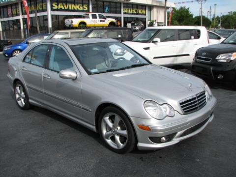 Iridium Silver Metallic Mercedes-Benz C 230 Kompressor Sedan.  Click to enlarge.