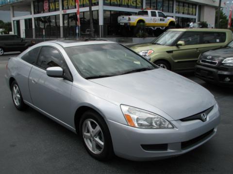 Satin Silver Metallic Honda Accord EX-L Coupe.  Click to enlarge.