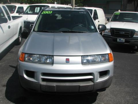 Silver Saturn VUE .  Click to enlarge.