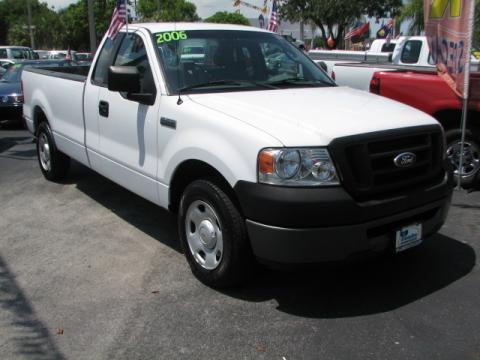 Oxford White Ford F150 XL Regular Cab.  Click to enlarge.