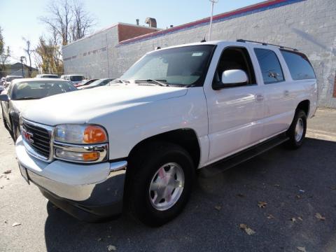 Summit White GMC Yukon XL SLT 4x4.  Click to enlarge.