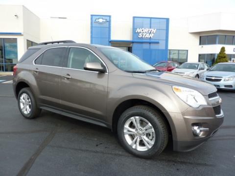 Mocha Steel Metallic Chevrolet Equinox LT AWD.  Click to enlarge.