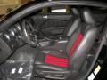  2011 Ford Mustang Charcoal Black/Red Interior #5