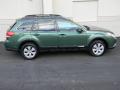  2010 Subaru Outback Cypress Green Pearl #2