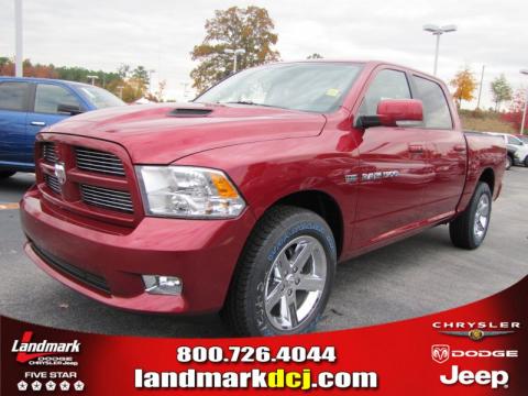 Deep Cherry Red Crystal Pearl Dodge Ram 1500 Sport Crew Cab. Click to enlarge. Deep Cherry Red Crystal Pearl Dodge Ram 1500 Sport Crew Cab. Click to enlarge.