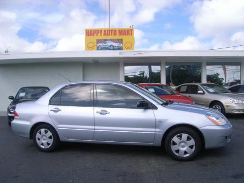 Cool Silver Metallic Mitsubishi Lancer ES.  Click to enlarge.