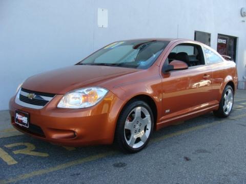 Sunburst Orange Metallic Chevrolet Cobalt SS Coupe.  Click to enlarge.