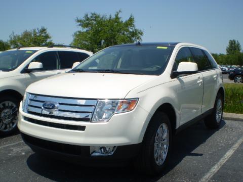 2008 ford edge white