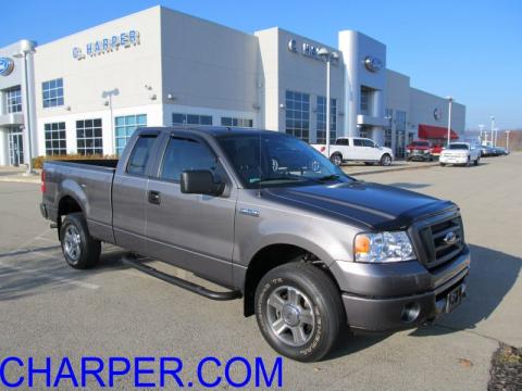 Dark Shadow Grey Metallic Ford F150 STX SuperCab 4x4.  Click to enlarge.