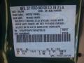 Ford Color Code SU Rainforest Green Metallic #27 Ford Color Code SU Rainforest Green Metallic #27