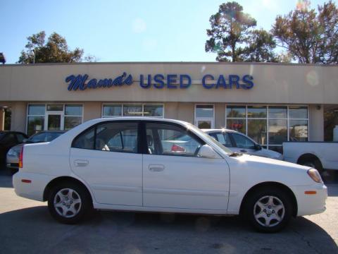 Noble White Hyundai Accent GLS Sedan. Click to enlarge. Noble White Hyundai Accent GLS Sedan. Click to enlarge.