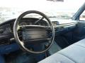  1996 Ford F150 Royal Blue Interior #9