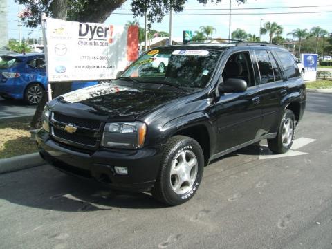 Black Chevrolet TrailBlazer LT.  Click to enlarge.