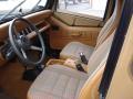  1995 Jeep Wrangler Spice Beige Interior #12