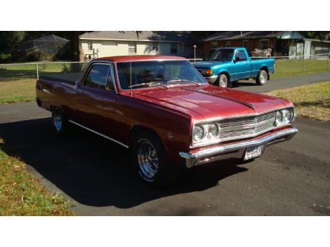 Red Chevrolet El Camino .  Click to enlarge.