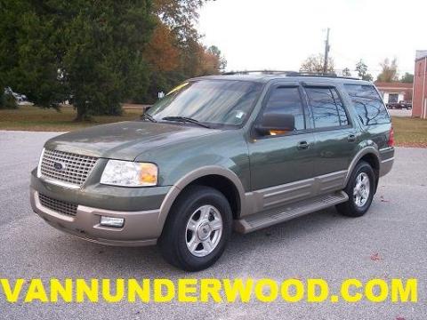 Estate Green Metallic Ford Expedition Eddie Bauer.  Click to enlarge.