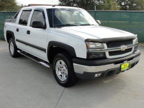 Summit White Chevrolet Avalanche Z66.  Click to enlarge.