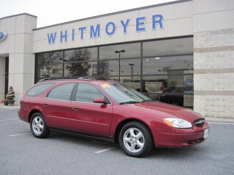 Matador Red Metallic Ford Taurus SE Wagon.  Click to enlarge.