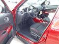  2011 Nissan Juke Black/Red w/Red Trim Interior #5