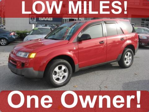 Chili Pepper Red 2004 Saturn VUE with Gray interior Chili Pepper Red Saturn 