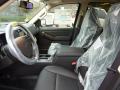  2010 Ford Explorer Sport Trac Adrenalin Charcoal Black Interior #10