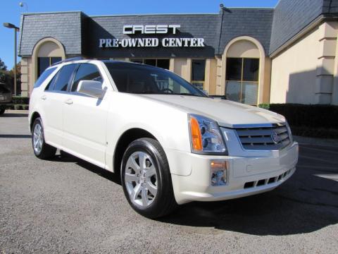 White Diamond Cadillac SRX 4 V8 AWD.  Click to enlarge.