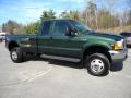  1999 Ford F350 Super Duty Woodland Green Metallic #2