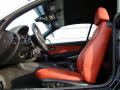  2008 BMW 1 Series Coral Red Interior #9