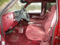  1997 GMC Sierra 3500 Red Interior #18