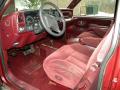  Red Interior GMC Sierra 3500 #19