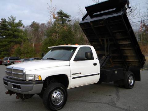 Bright White Dodge Ram 3500 ST Regular Cab 4x4 Chassis Dump Truck. Click to enlarge. Bright White Dodge Ram 3500 ST Regular Cab 4x4 Chassis Dump Truck. Click to enlarge.