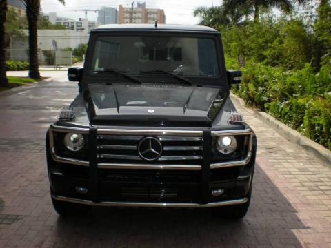 Black Mercedes-Benz G 55 AMG.  Click to enlarge.