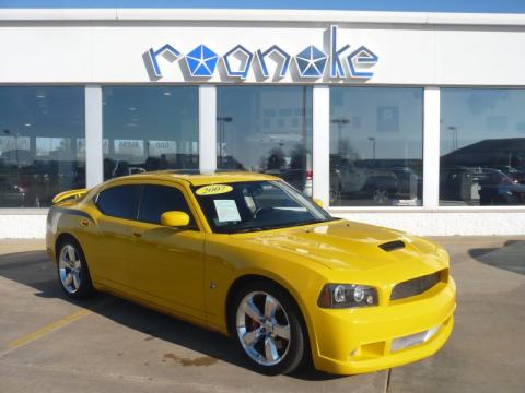Detonator Yellow Clearcoat Dodge Charger SRT-8 Super Bee.  Click to enlarge.