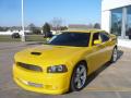 Front 3/4 View of 2007 Dodge Charger SRT-8 Super Bee #2