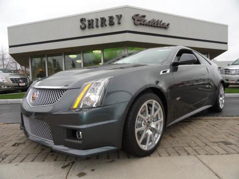 Thunder Gray ChromaFlair Cadillac CTS -V Coupe.  Click to enlarge.