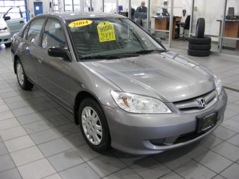 Magnesium Metallic Honda Civic LX Sedan.  Click to enlarge.