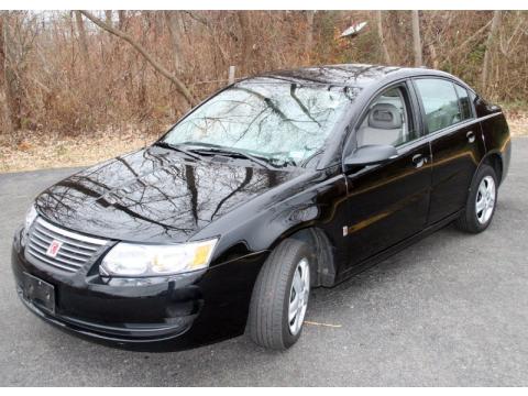 Black Onyx Saturn ION 2 Sedan.  Click to enlarge.