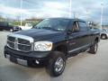 Front 3/4 View of 2007 Dodge Ram 1500 Laramie Mega Cab 4x4 #11