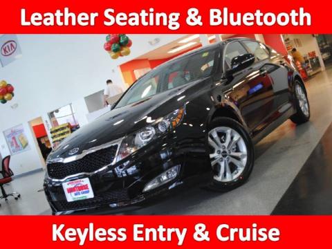 Ebony Black 2009 Kia Optima SX V6 with Black interior Ebony Black Kia Optima